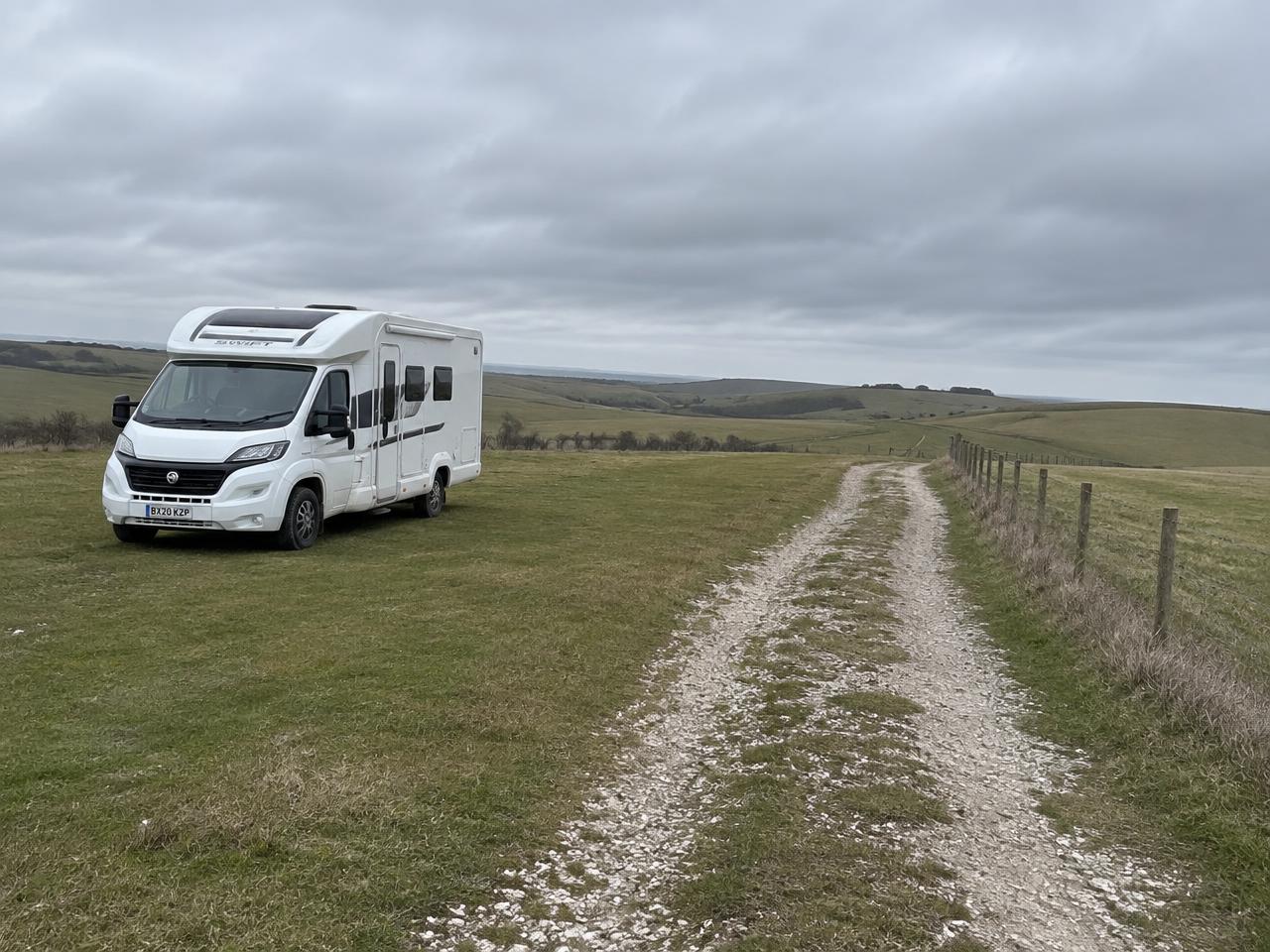 Chalk downs paddock, Marlborough